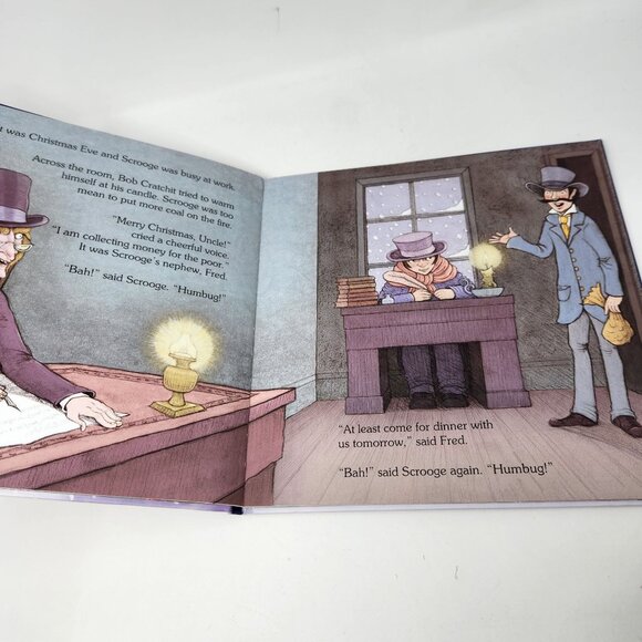 Charles Dickens A Christmas Carol Illustrated Adaptation By Joshua George & Jenn - Picture 9 of 10